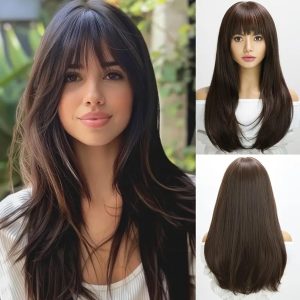 کلاه گیس چتری کوتاه