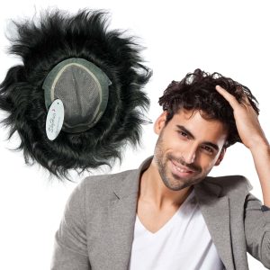 پروتز مو زنانه پلی‌یورتان 8×10 اینچ برای زیبایی طبیعی