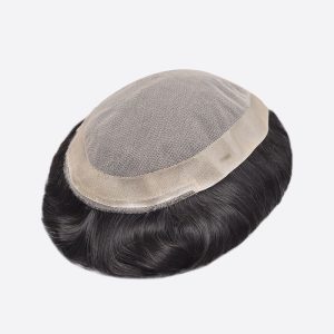 کلاه گیس لخت قهوه‌ای هایلایت