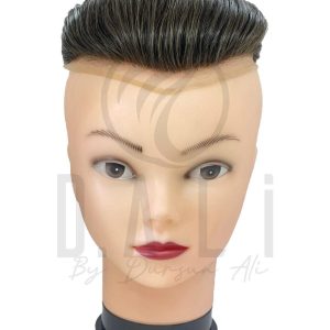 پروتز مو وارداتی طبیعی با رنگ مشکی