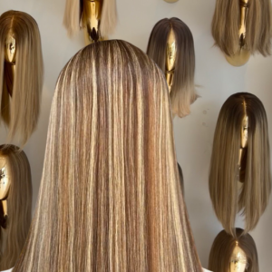 پروتز مو با رنگ طبیعی قهوه ای