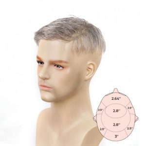 کلاه گیس مدل طبیعی برای مردان