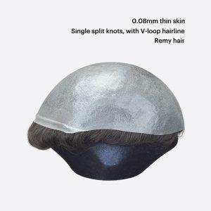 کلاه گیس طبیعی با رنگ بلوند