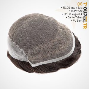 پروتز مو طبیعی برای پوشش کامل سر