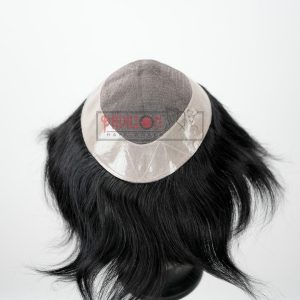 کلاه گیس طبیعی با رنگ مشکی