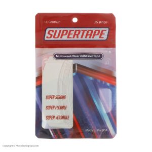 چسب کلاه گیس و پروتز مو سوپر تیپ مدل نیم حلال کد P1002 بسته 36 عددی | کد: ZNB-YB9