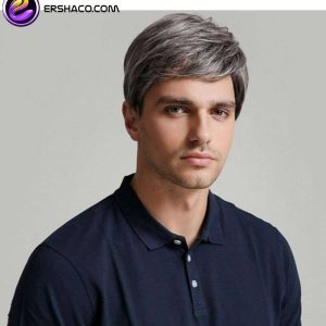 کلاه گیس مردانه کوتاه جو گندمی | کد: ZNB-XRA