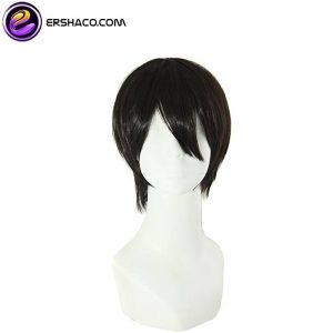 کلاه گیس (پوستیژ) زنانه مردانه صاف و کوتاه Men’s Short Straight Wig | کد: ZNB-XEL