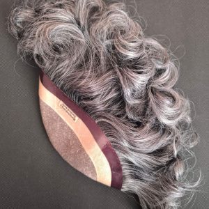 پروتز مو دورسیلیکون لس انجلسی اورجینال 20×25 رنگ 50 درصد سفیدی | کد: ZNB-VIW