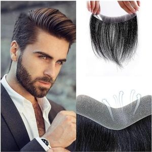 پروتز جلو سر مردانه شقیقه با موی طبیعی (کد:3013) – طبیعی | کد: ZNB-X8F
