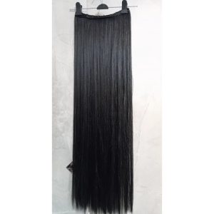 اکستنشن موی گیره دار قد یک متری پرحجم – طبیعی | کد: ZNB-WRP