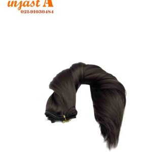 اکستنشن مو زنانه سوکاپ مدل سر دوخت پوشدار | کد: ZNB-V8E