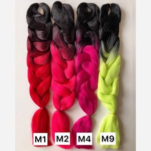 موی دوسرباز آمبره مشکی سرخابی | کد: ZNB-WXO