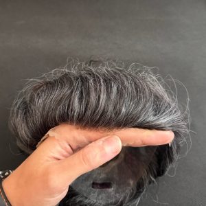 پروتز مو جلوتور هالیوودی بلیچ اورجینال 18×25 رنگ 40 درصد سفیدی | کد: ZNB-VFM