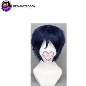 کلاه گیس مردانه کوتاه و فشن آبی تیره | کد: ZNB-XE0