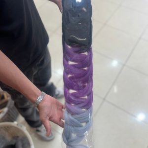 موی آمبره بنفش طوسی | کد: ZNB-VP4