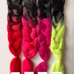 موی دوسرباز آمبره 100 گرم قد 80 سانت – M | کد: ZNB-UH1