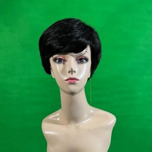 کلاه گیس مردانه زنانه حالت پذیر کوتاه | کد: ZNB-UQ8