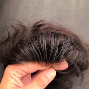 پروتز مو جلوتور هالیوودی بلیچ وارداتی 17×23 رنگ N3 | کد: ZNB-UDU