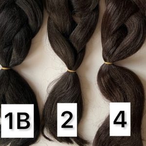 موی دوسر باز رنگی | کد: ZNB-VV2