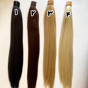 اکستنشن موی دم اسبی ۹۰ سانتی متر مگنتی | کد: ZNB-TZA