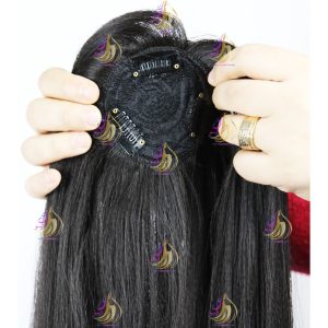 مو مصنوعی پروتز بلند ۸۰ سانت کم حجم | کد: ZNB-X77