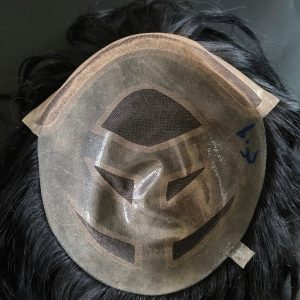 پروتز مو حرفه ای جلوتور ۸ تیکه بلیچ اورجینال 18×23 رنگ N1 | کد: ZNB-VEA