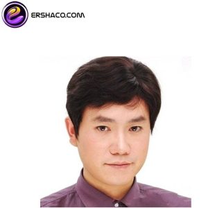 کلاه گیس مردانه موی طبیعی کوتاه مشکی | کد: ZNB-X2W