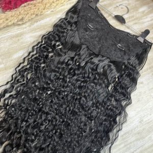 اکستنشن مو گیره ای حالت دار | کد: ZNB-XA2