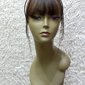جلو مو چتری ابریشمی مدل تل دار رنگ آمبره کد ۱۲/۶۱۳ام | کد: ZNB-UP9