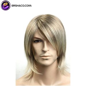 کلاه گیس (پوستیژ) مردانه لیر چتری دار بلوند Straight Wig | کد: ZNB-XMW