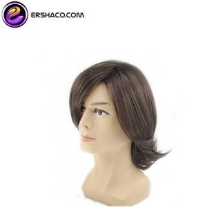 کلاه گیس مردانه لخت متوسط چتری کج | کد: ZNB-XKZ