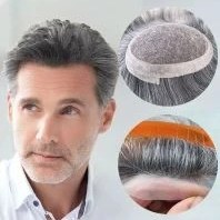 پروتز مو جوگندمی مردانه VIP | کد: ZNB-UX0