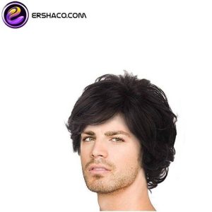 کلاه گیس کوتاه و مجعد مشکی | کد: ZNB-VZH