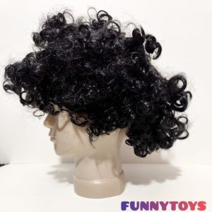 کلاه گیس مو فر مشکی کد ۱۸۱ | کد: ZNB-U3I