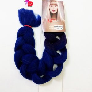 موی دو سر باز بافت 165گرمی قد 90 آمبره و سامبره سرمه ای و آبی نفتی | کد: ZNB-UZG