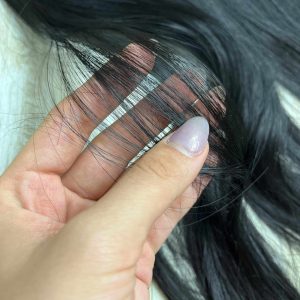 اکستنشن گیره ای مشکی قد50سانت | کد: ZNB-WPV