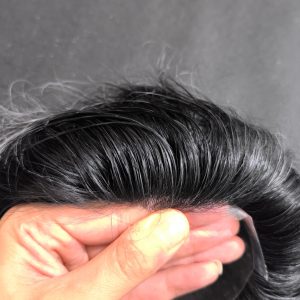 پروتز مو دورسیلیکون نیوزلندی اورجینال 25×18 با 10 درصد سفیدی | کد: ZNB-V0B