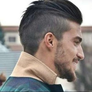 کلاه گیس ساینو آرت مردانه مدل وسط سر فشن SinoArt Toupee Hairpiece Real Human Hair Wig | کد: ZNB-XA0