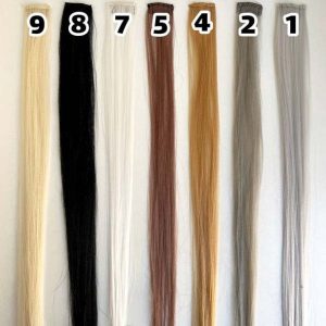 مو اکستنشن کلیپسی مدل ساده و آمبره | کد: ZNB-U0E