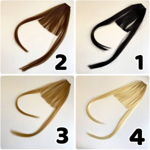 اکستنشن مو کلیپسی چتری بغل دار عسلی | کد: ZNB-UEU