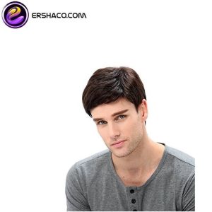 کلاه گیس مردانه کوتاه لخت قهوه ای | کد: ZNB-VAY