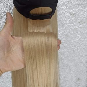 کلاه مویی درجه یک ابریشمی بیسکوییتی روشن | کد: ZNB-UKR