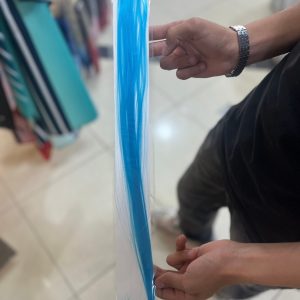 موی تق تقی آبی | کد: ZNB-VH2