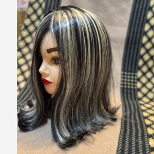 موی کفسری کوتاه گیره ای کم حجم – مشکی | کد: ZNB-W4I