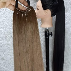 موی دم اسبی بلند90سانتی رنگ تنباکویی | کد: ZNB-V3Z