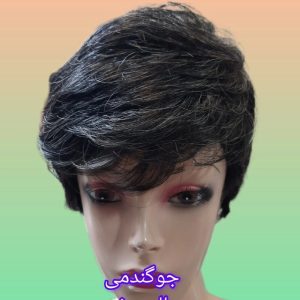 کلاه گیس مردانه جوگندمی حالت پذیر ۳۰درصد سفید | کد: ZNB-U9C