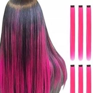 اکستنشن مو کلیپسی دو عددی رنگی | کد: ZNB-WHS