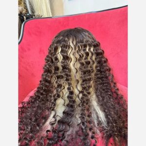 موی آفرو جلوی سری( مو فر گیره دار)مخصوص جلوی مو – قهوه ای تیره | کد: ZNB-WW3