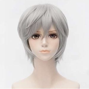 کلاه گیس گو اکشن زنانه مدل کوتاه صاف و چتری دار Gooaction Short Stright Hair with Oblique Bangs | کد: ZNB-XIT